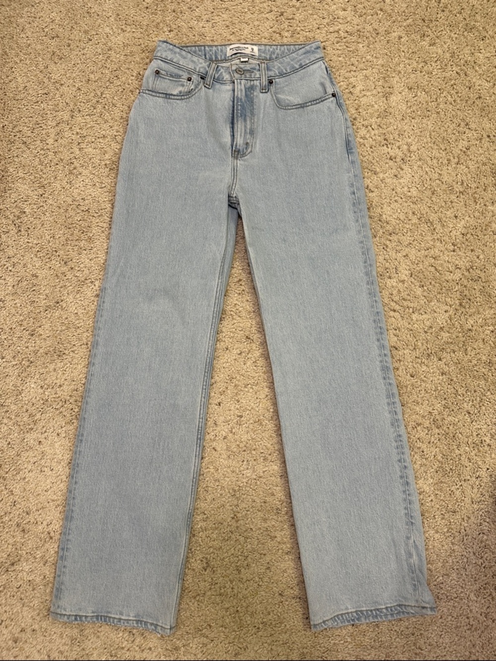 Abercrombie 90s relaxed Jean CURVE LOVE
